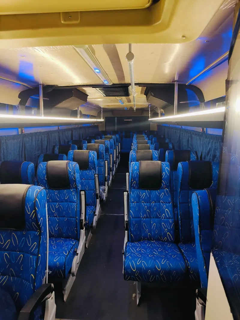 50 seater luxury coach interior, Shri Vyankatesh Tours and Travels